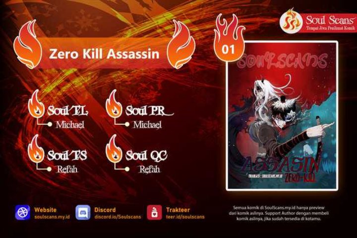 Zero Kill Assassin Bab 1 halaman 1