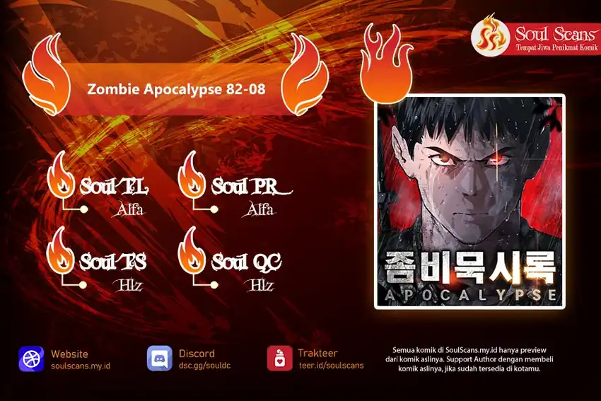 Zombie Apocalypse 82-08 chapter 104 halaman 73