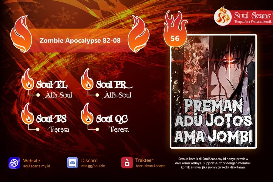 Zombie Apocalypse 82-08 chapter 56 halaman 1