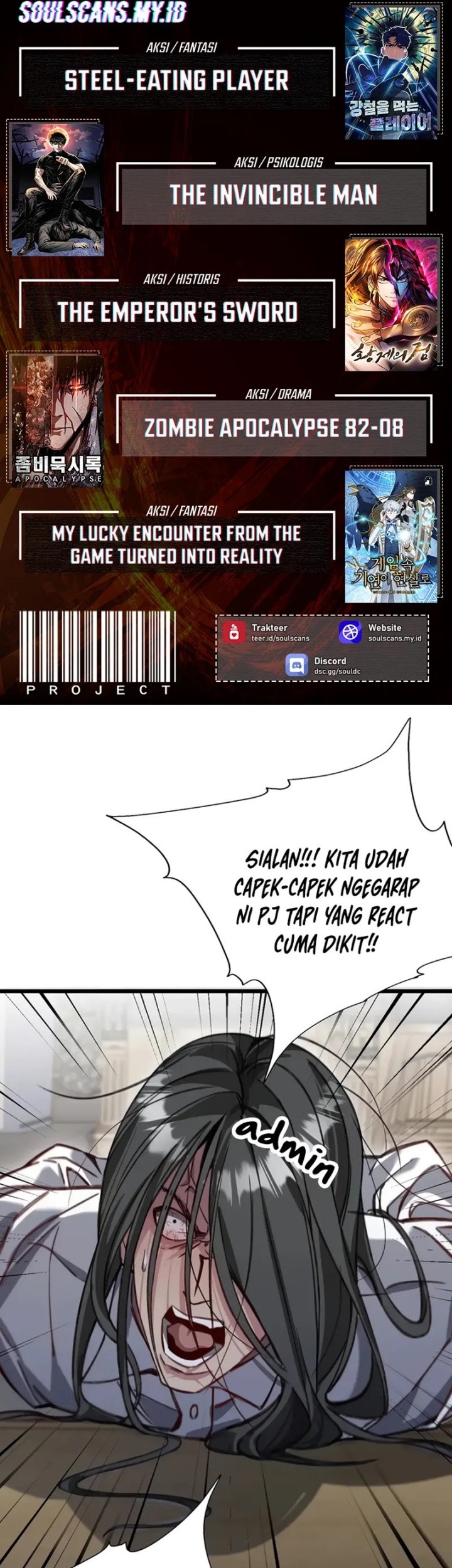 Zombie Apocalypse 82-08 chapter 69 halaman 70