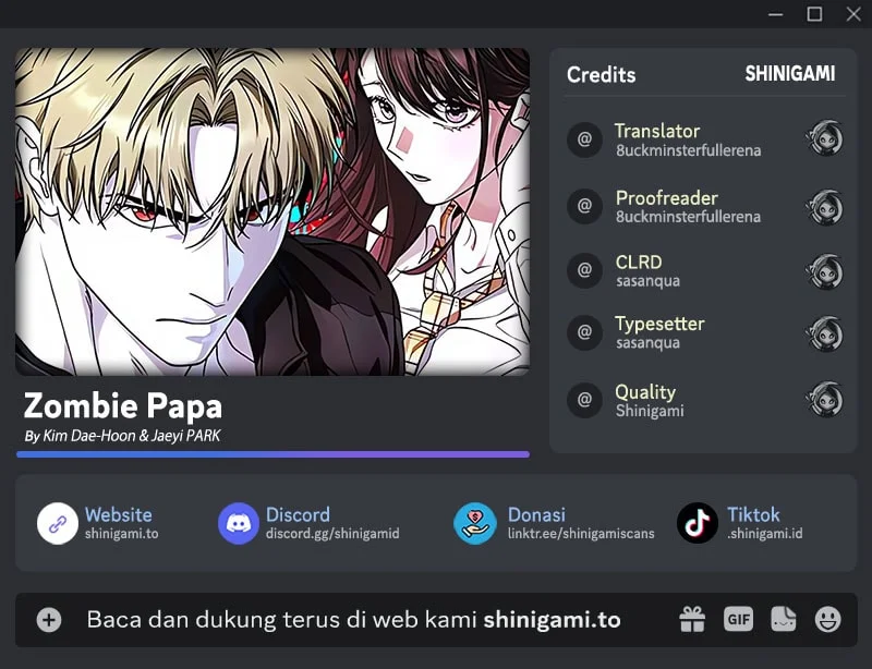 Zombie Papa chapter 30 halaman 1